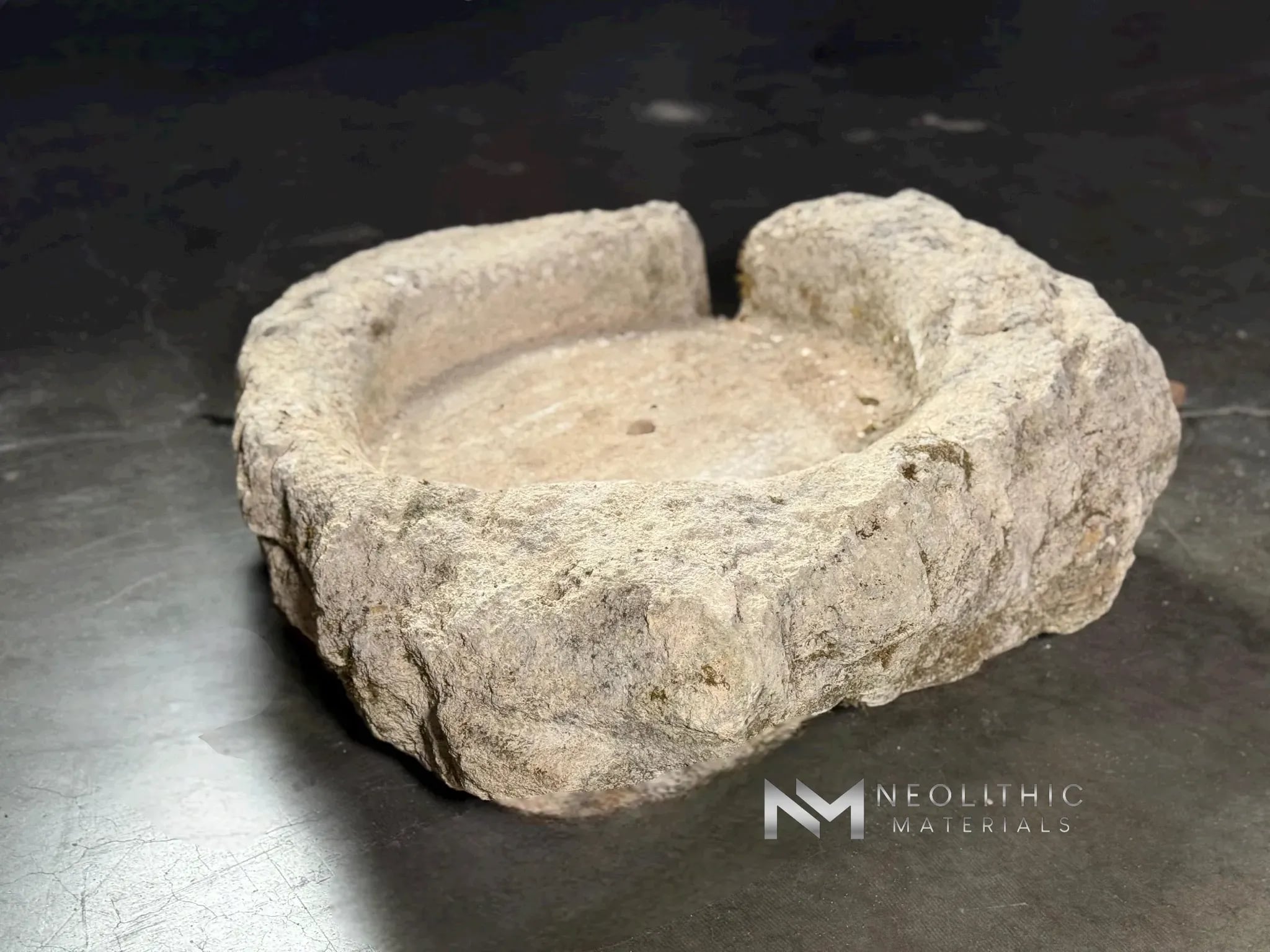French Antique Limestone Rotary Quern - Image 8