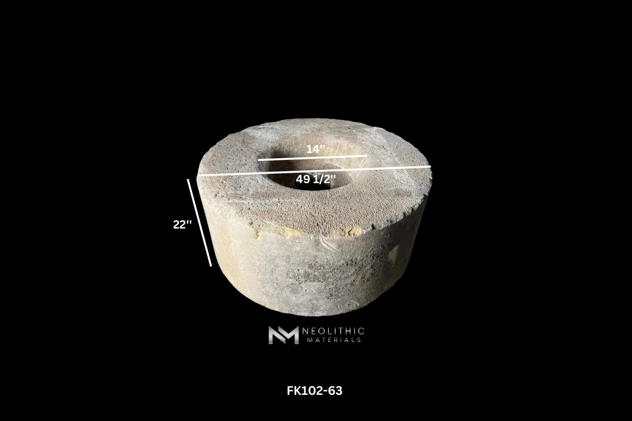 French Antique Limestone Mill - Image 7