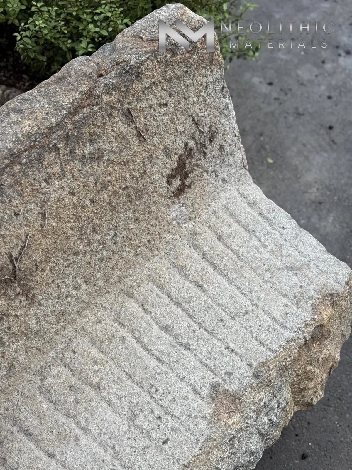 French Antique Granite Stone Mill used as Bench - Image 6