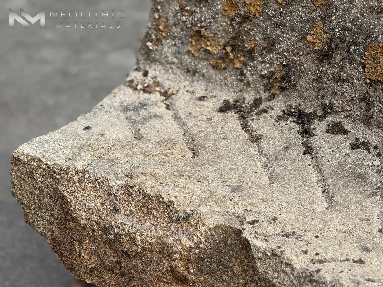 French Antique Granite Stone Mill used as Bench - Image 7
