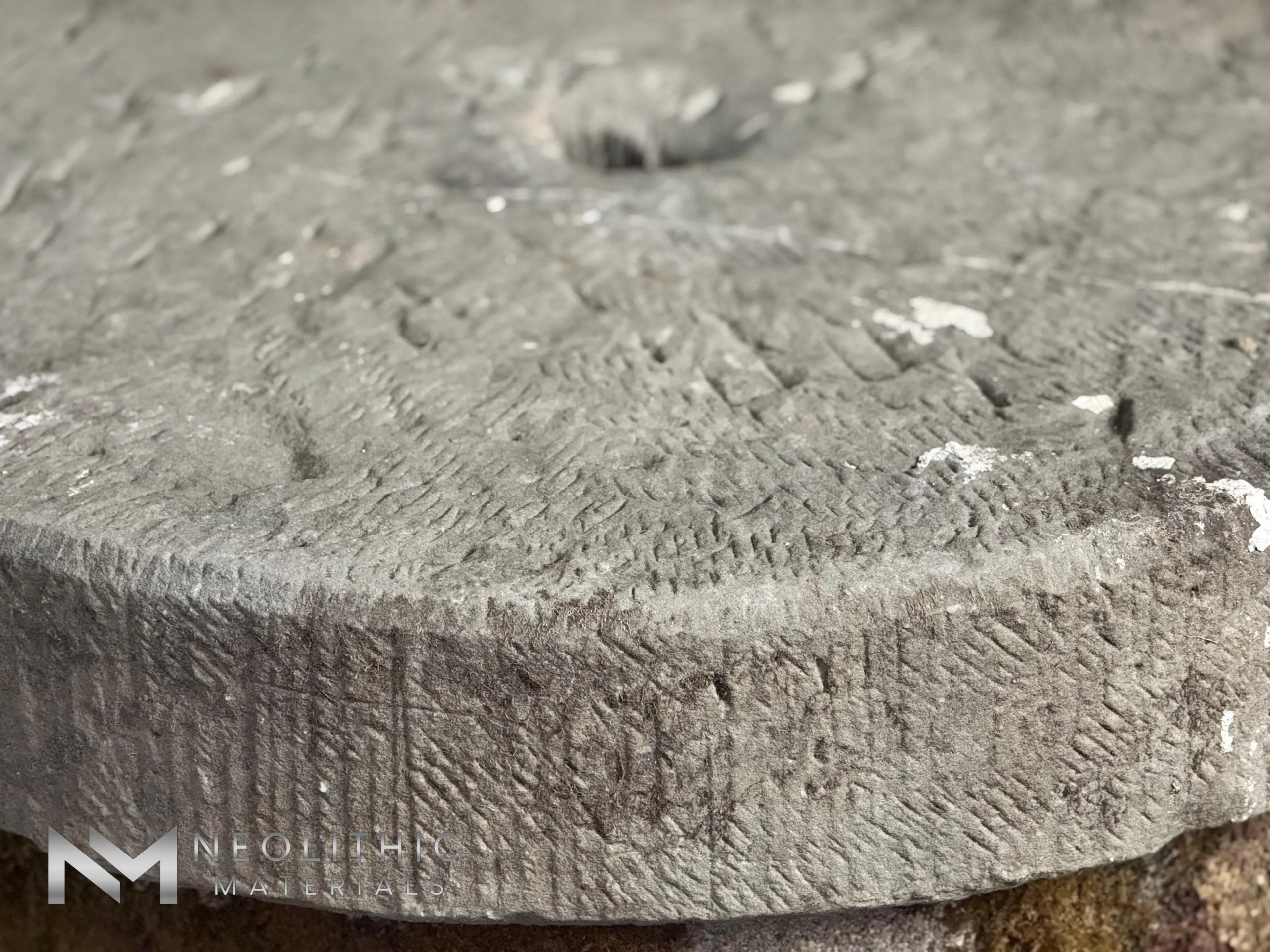 French Antique Limestone Mill - Image 5