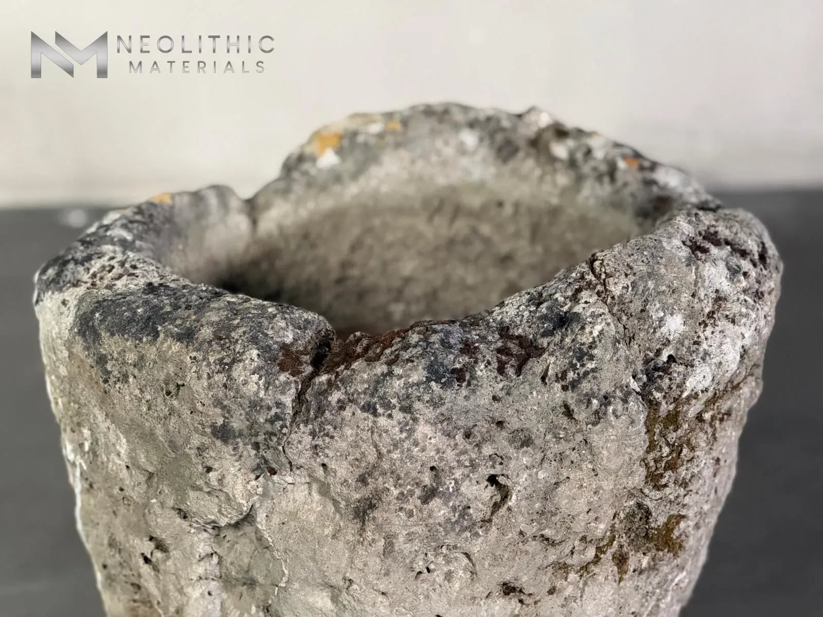 French Antique 18th Century Limestone Planter - Image 5