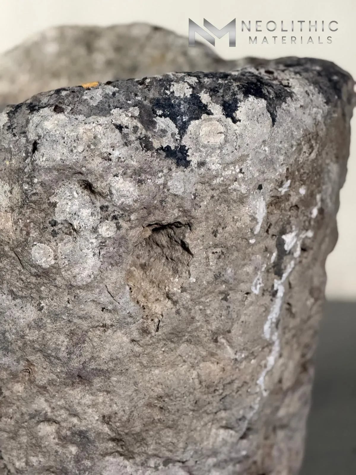 French Antique 18th Century Limestone Planter - Image 7