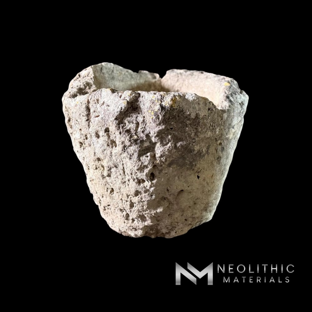 French Antique 18th Century Limestone Planter