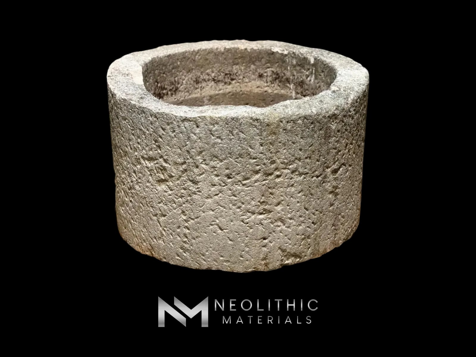 French Antique 19th Century Limestone Well