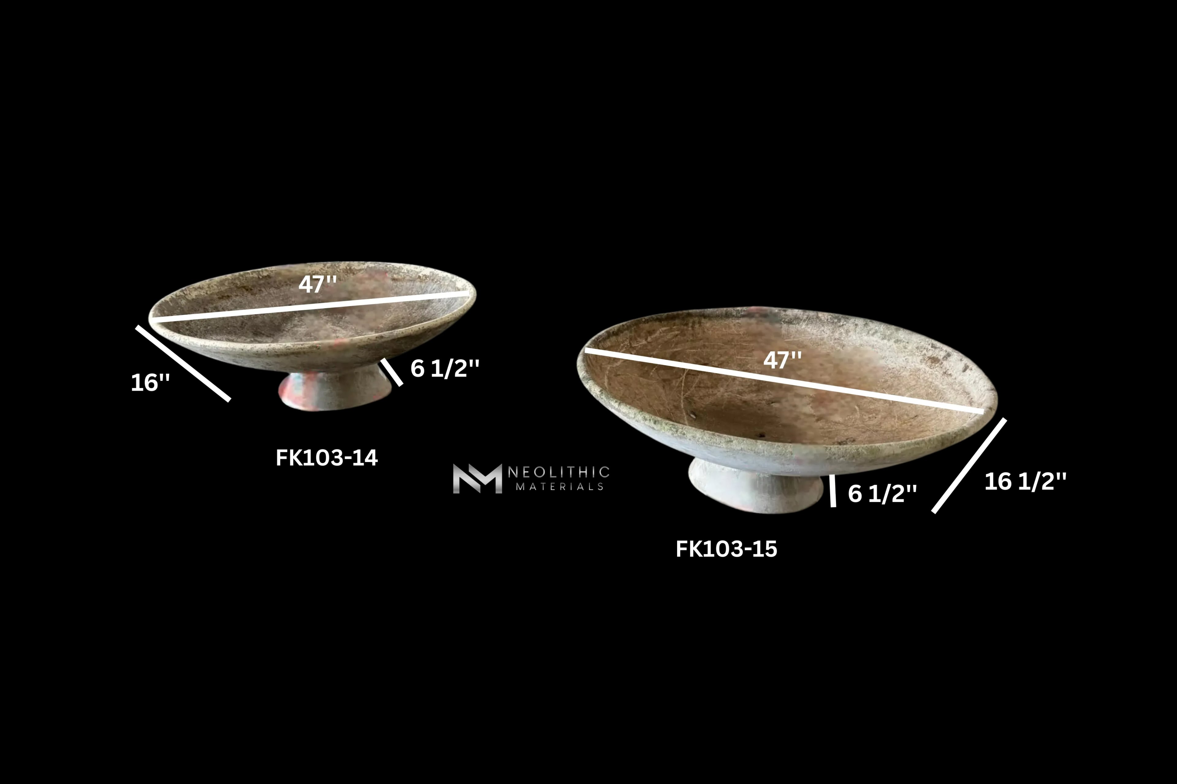 Swiss Willy Guhl Large Garden Bowls - Image 8
