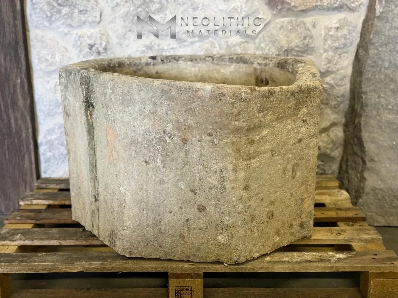 French Antique Limestone Wellhead - Image 2