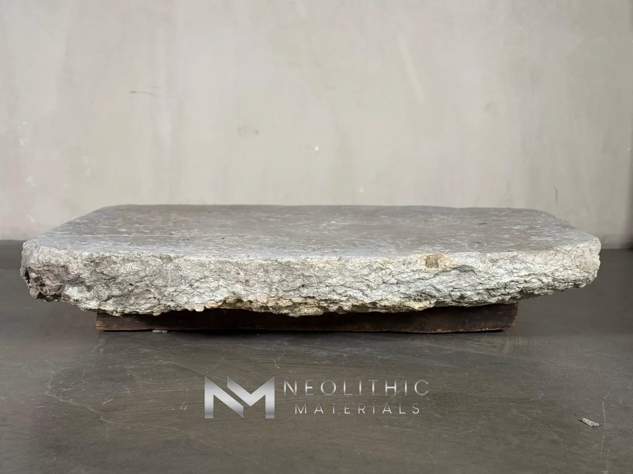 French Antique Limestone Slab - Image 1