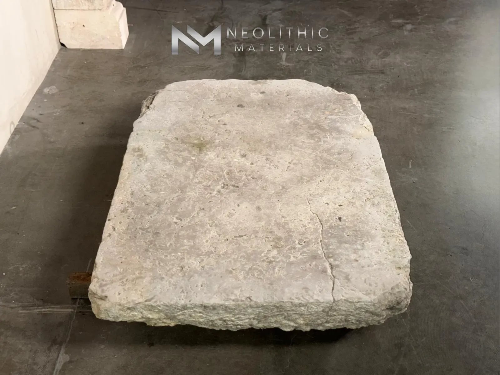 French Antique Limestone Slab - Image 5