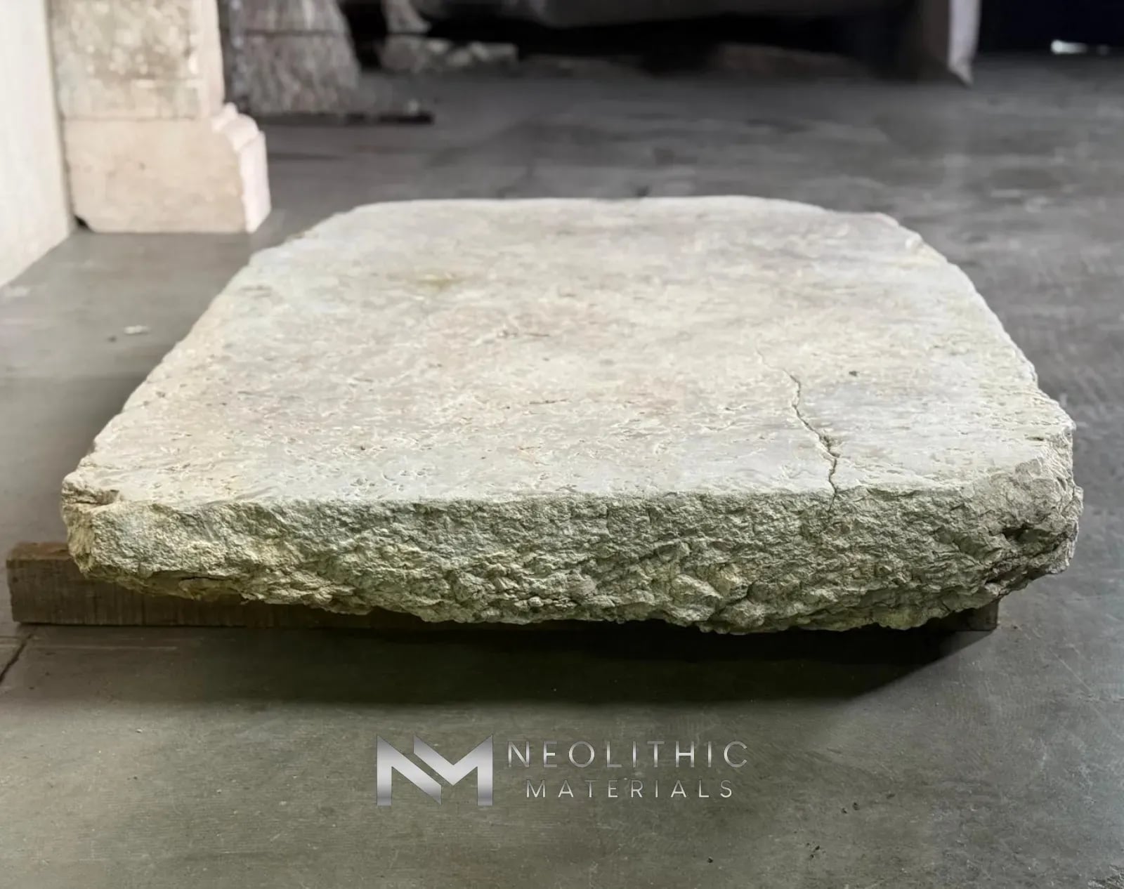 French Antique Limestone Slab - Image 6