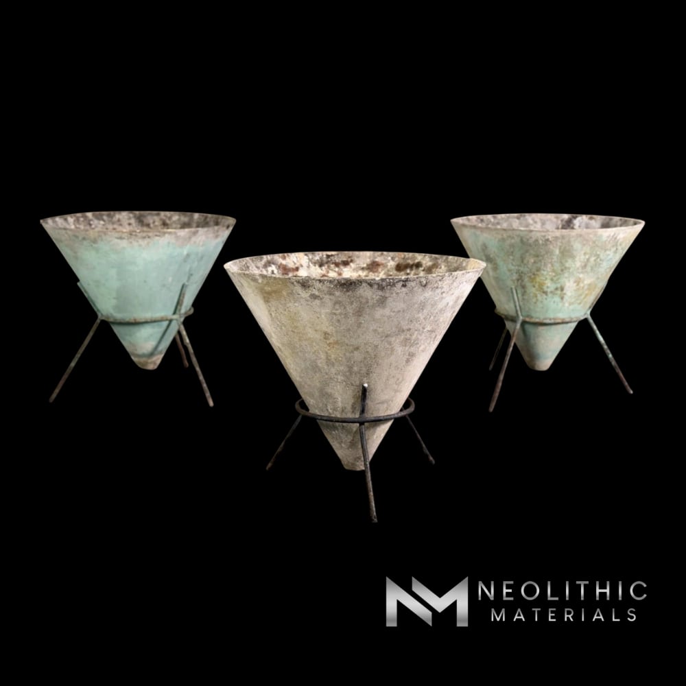 Willy Guhl Conical Planters