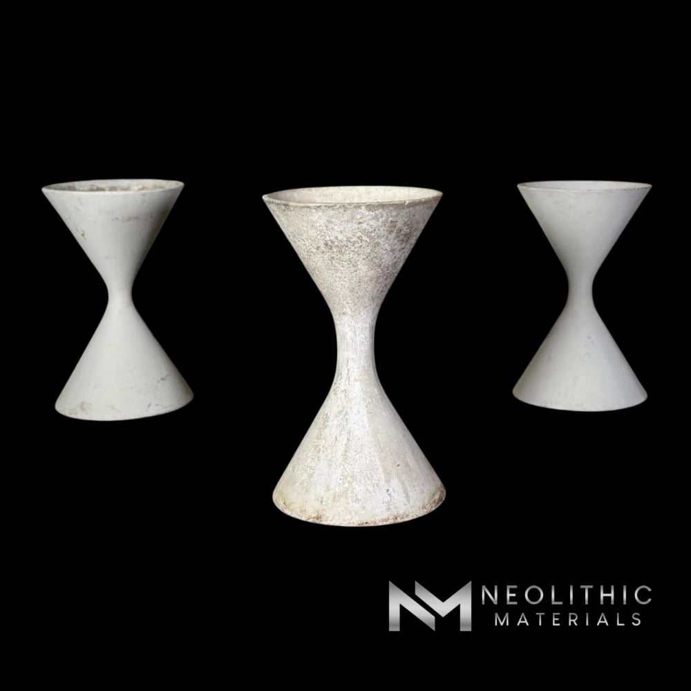Swiss Willy Guhl Hourglass Diablo Planters