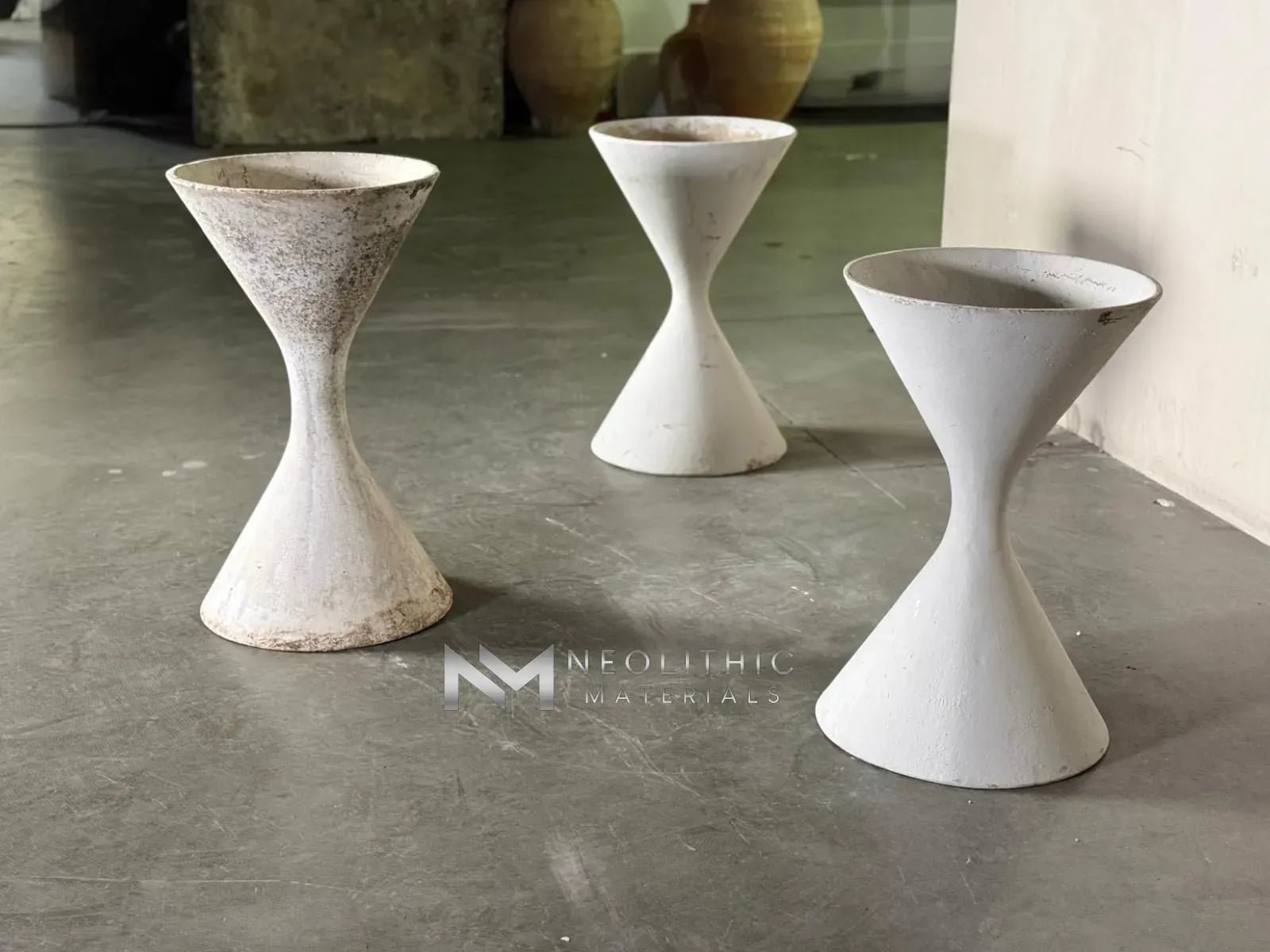 Swiss Willy Guhl Hourglass Diablo Planters - Image 2