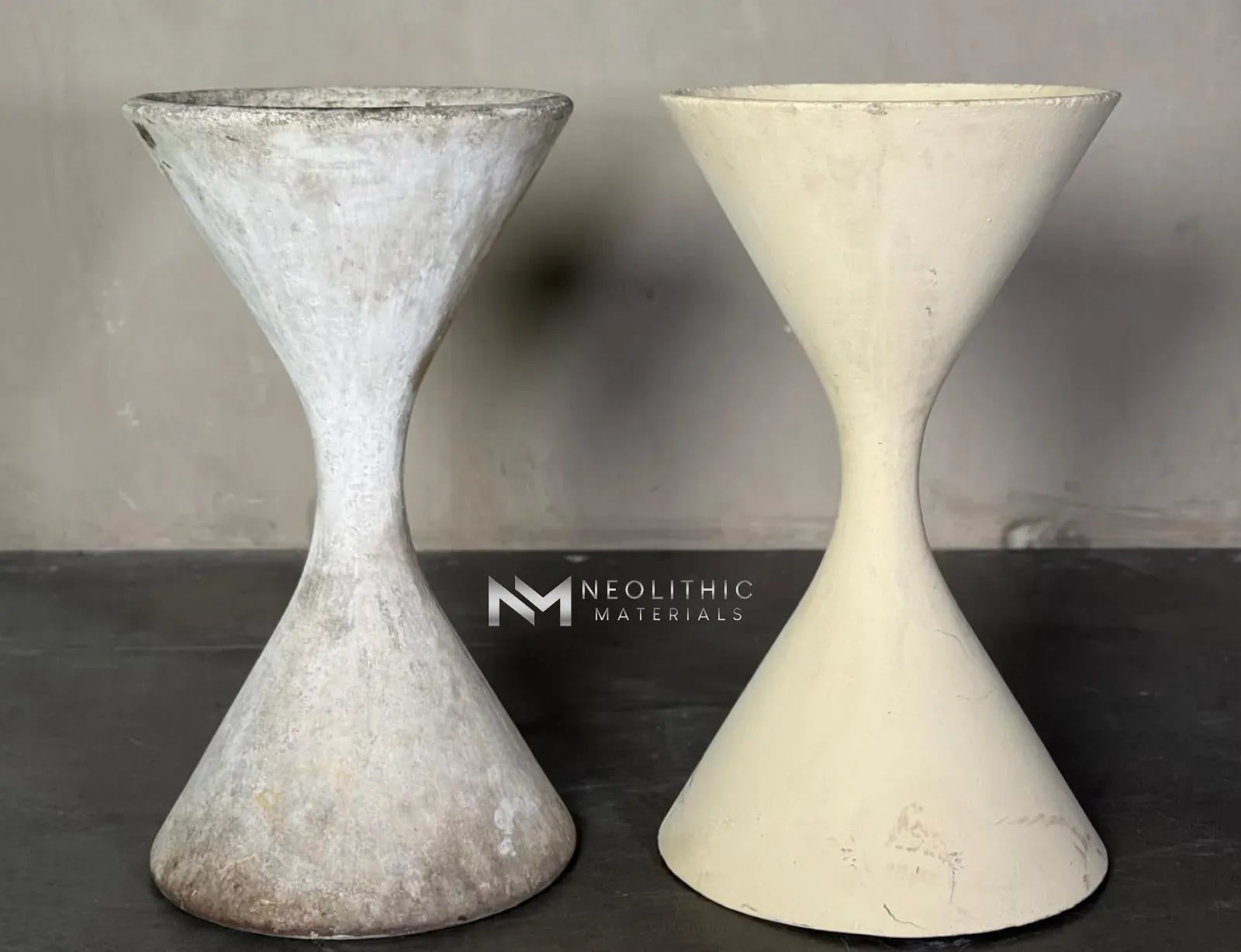 Swiss Willy Guhl Hourglass Diablo Planters - Image 1