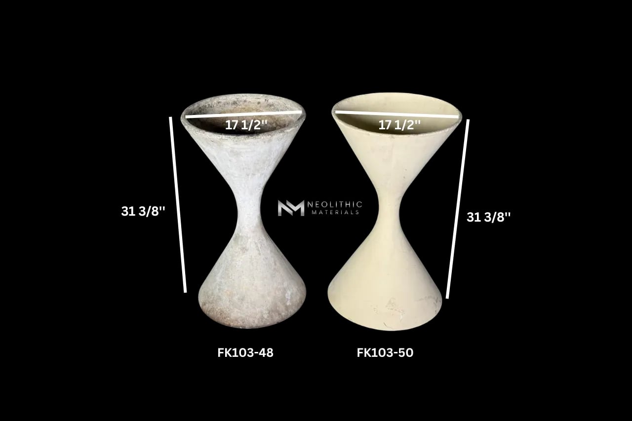 Swiss Willy Guhl Hourglass Diablo Planters - Image 12