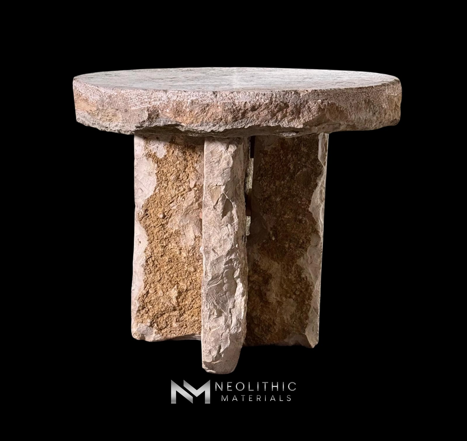 French Antique Limestone Table