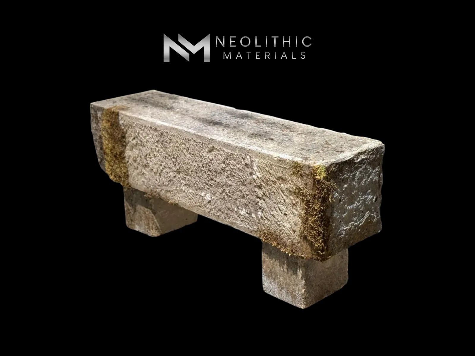 French Antique Limestone Bench