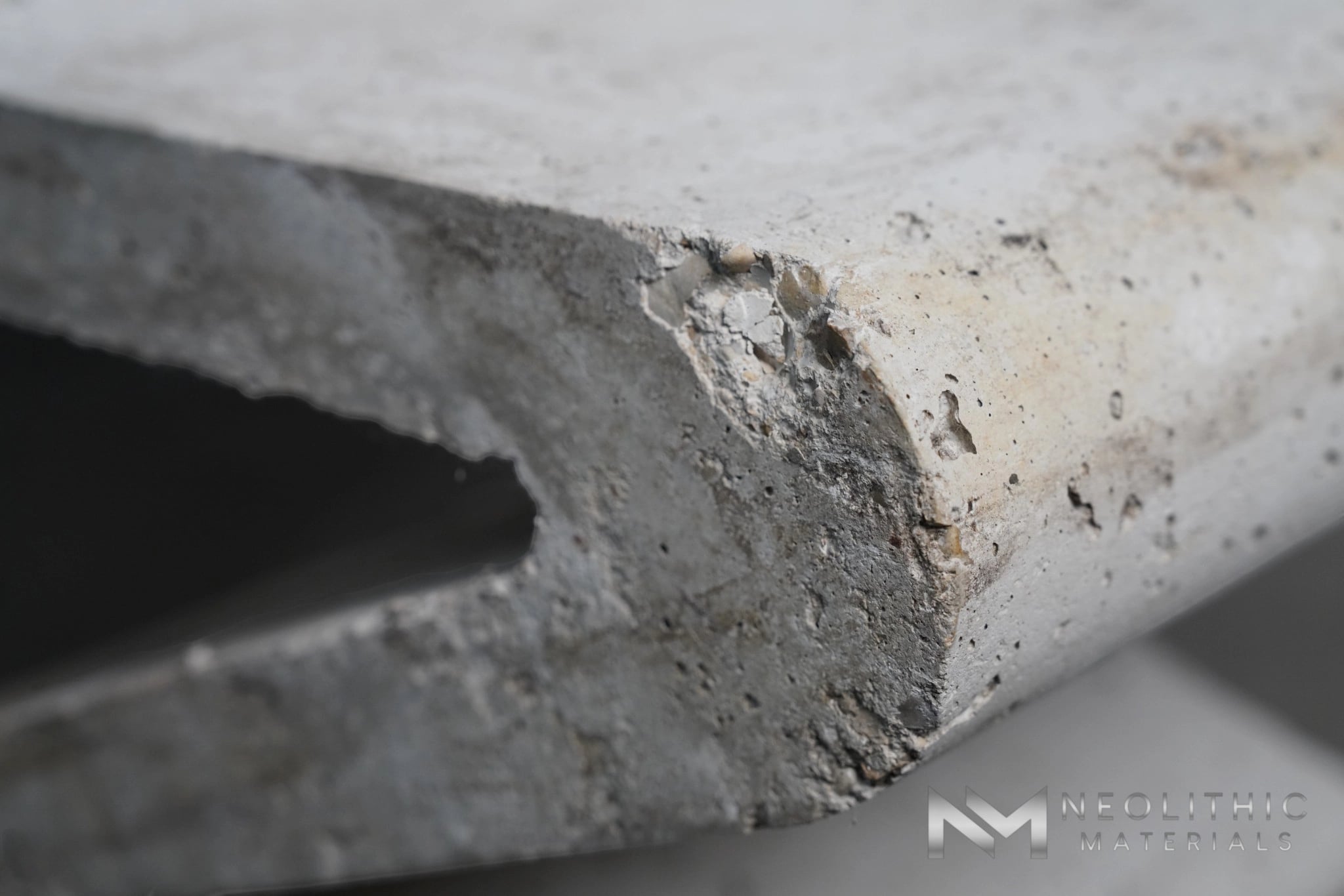 French Antique Zig Zag Concrete Chairs - Image 7