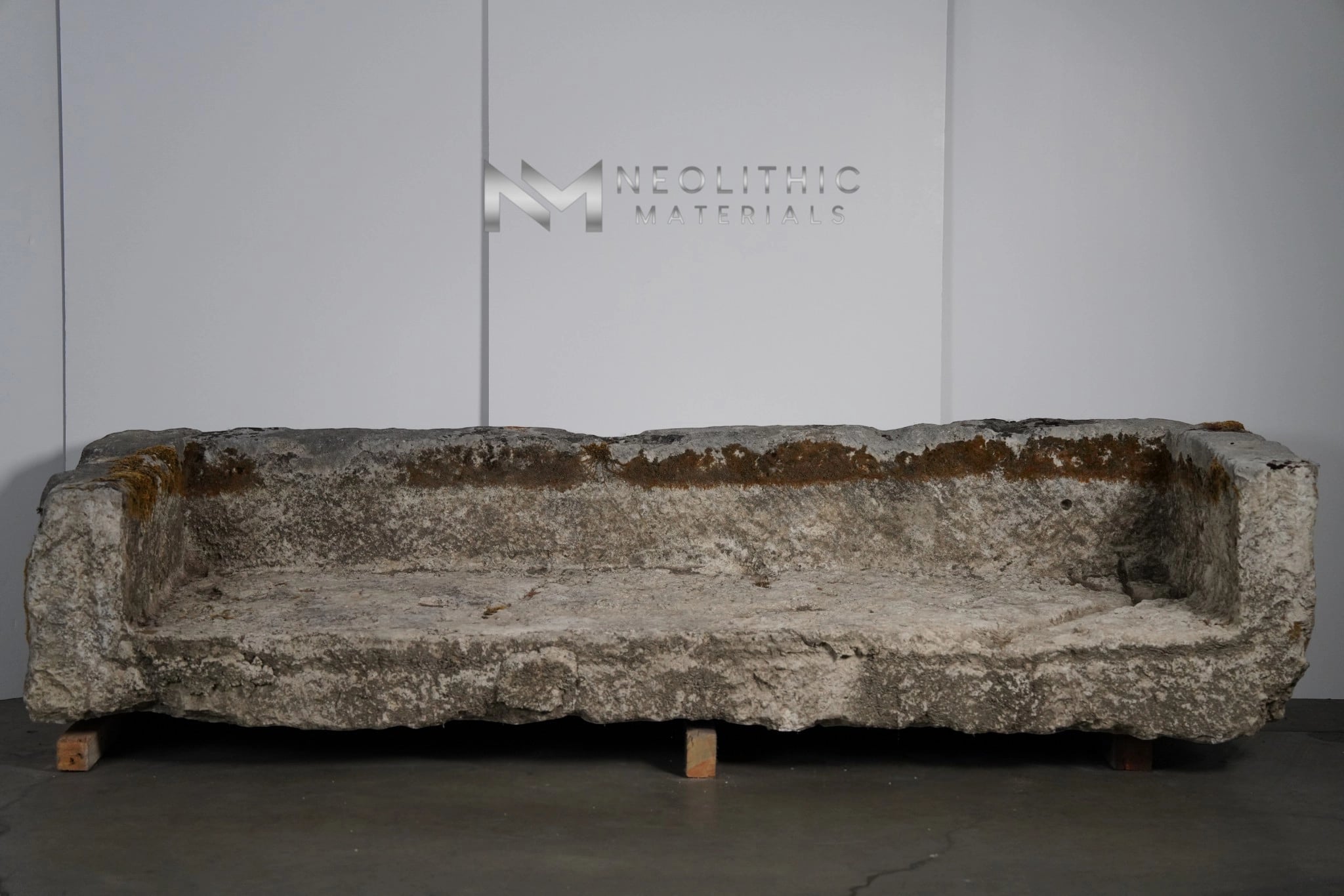 French Antique Limestone Trough - Image 1