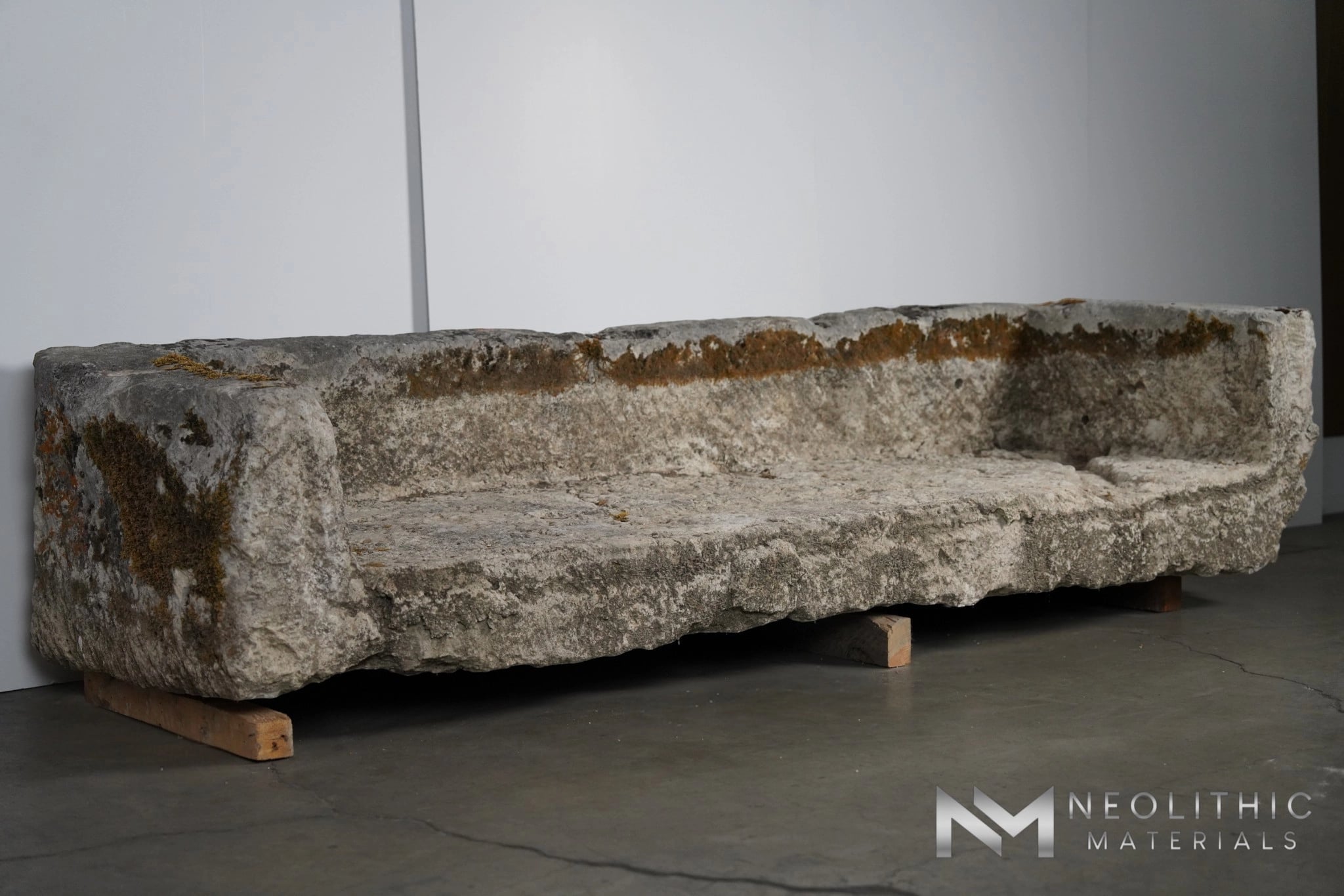 French Antique Limestone Trough - Image 3