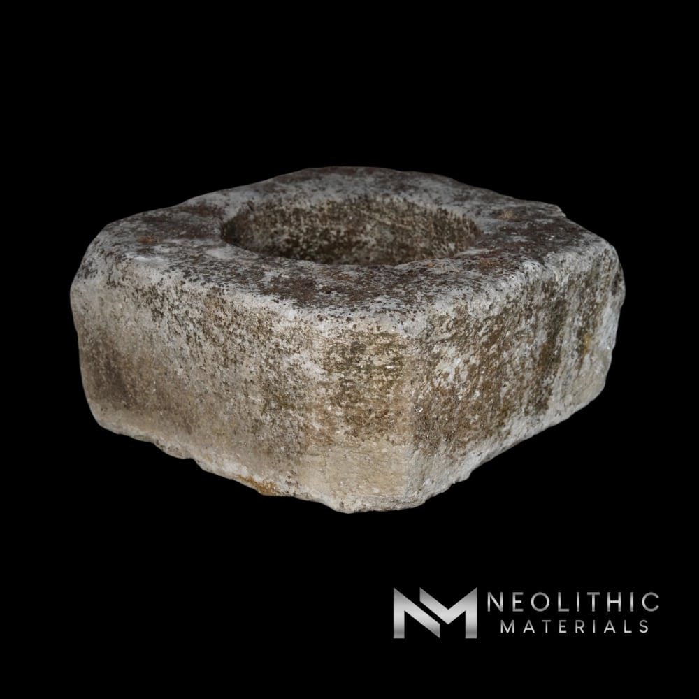 French Antique 19th Century Limestone Wellhead