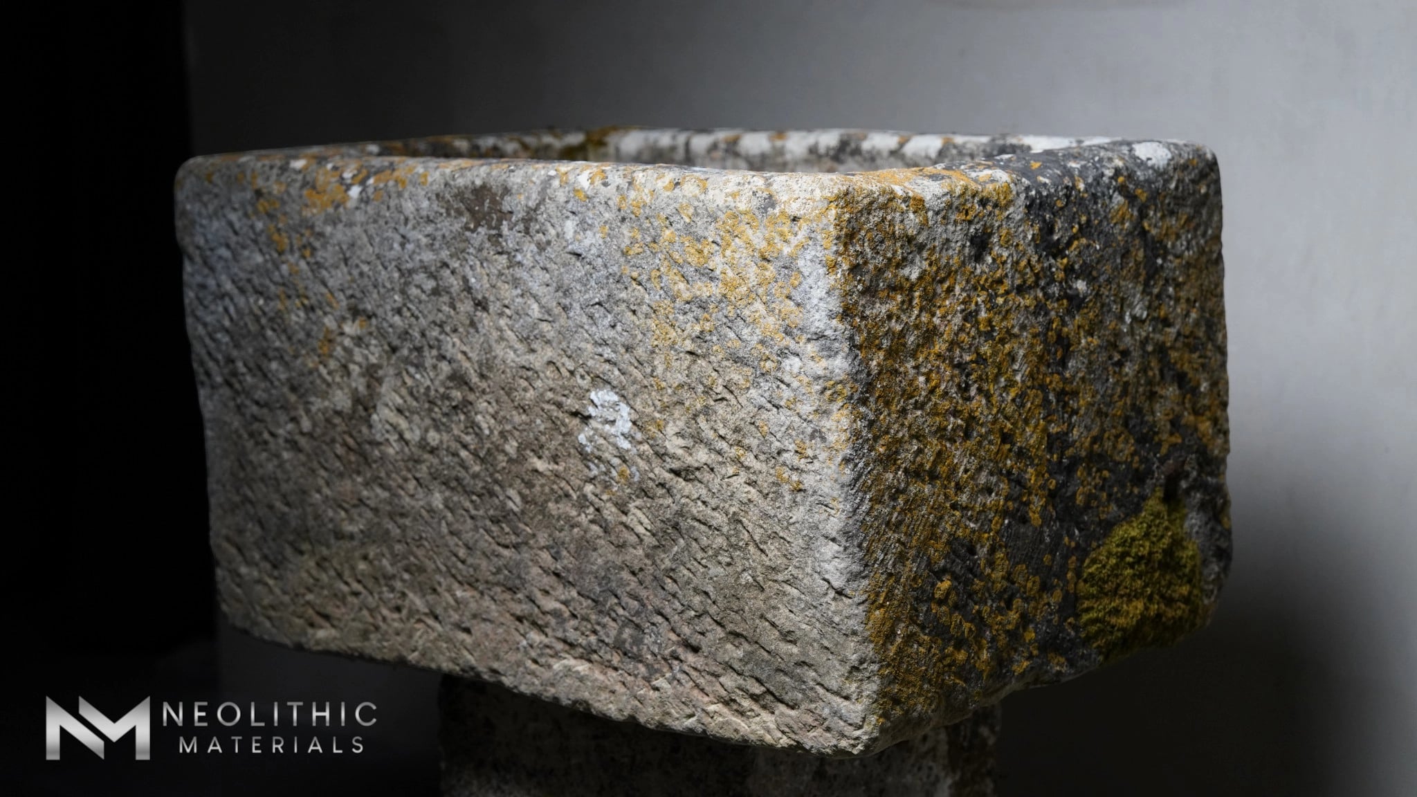 French Antique 19th Century Limestone Trough - Image 3