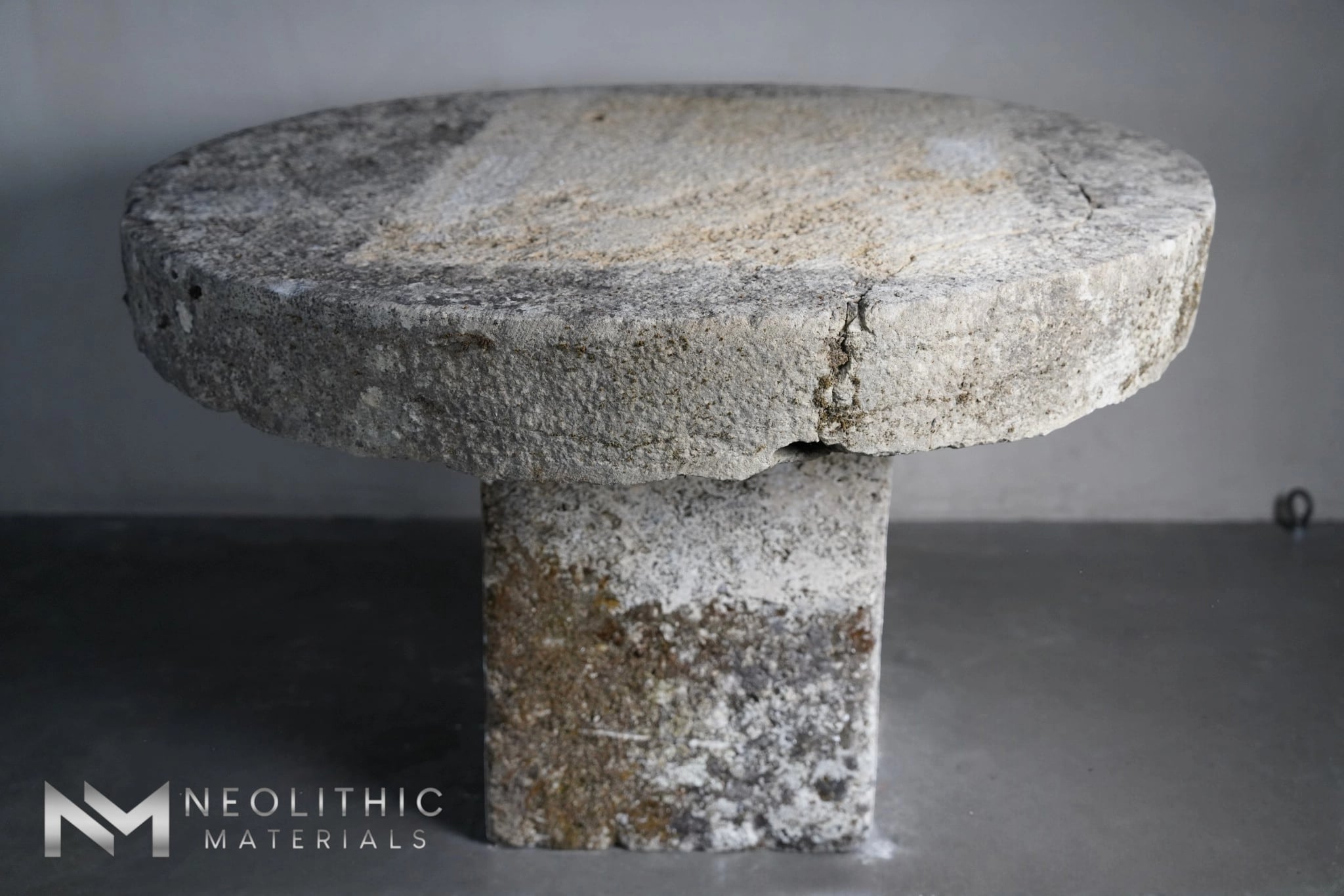French Antique 19th Century Limestone Slab - Image 1