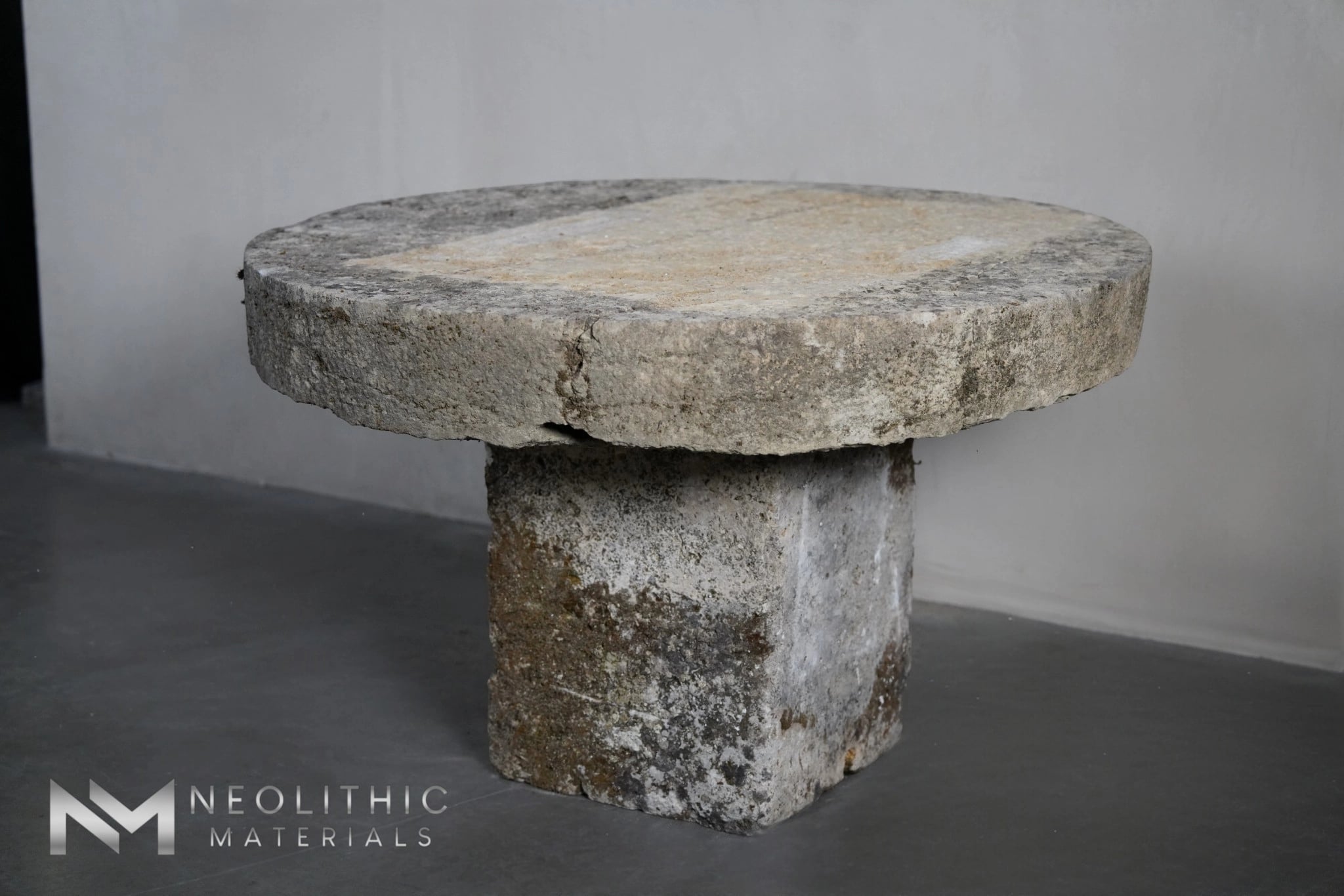French Antique 19th Century Limestone Slab - Image 3