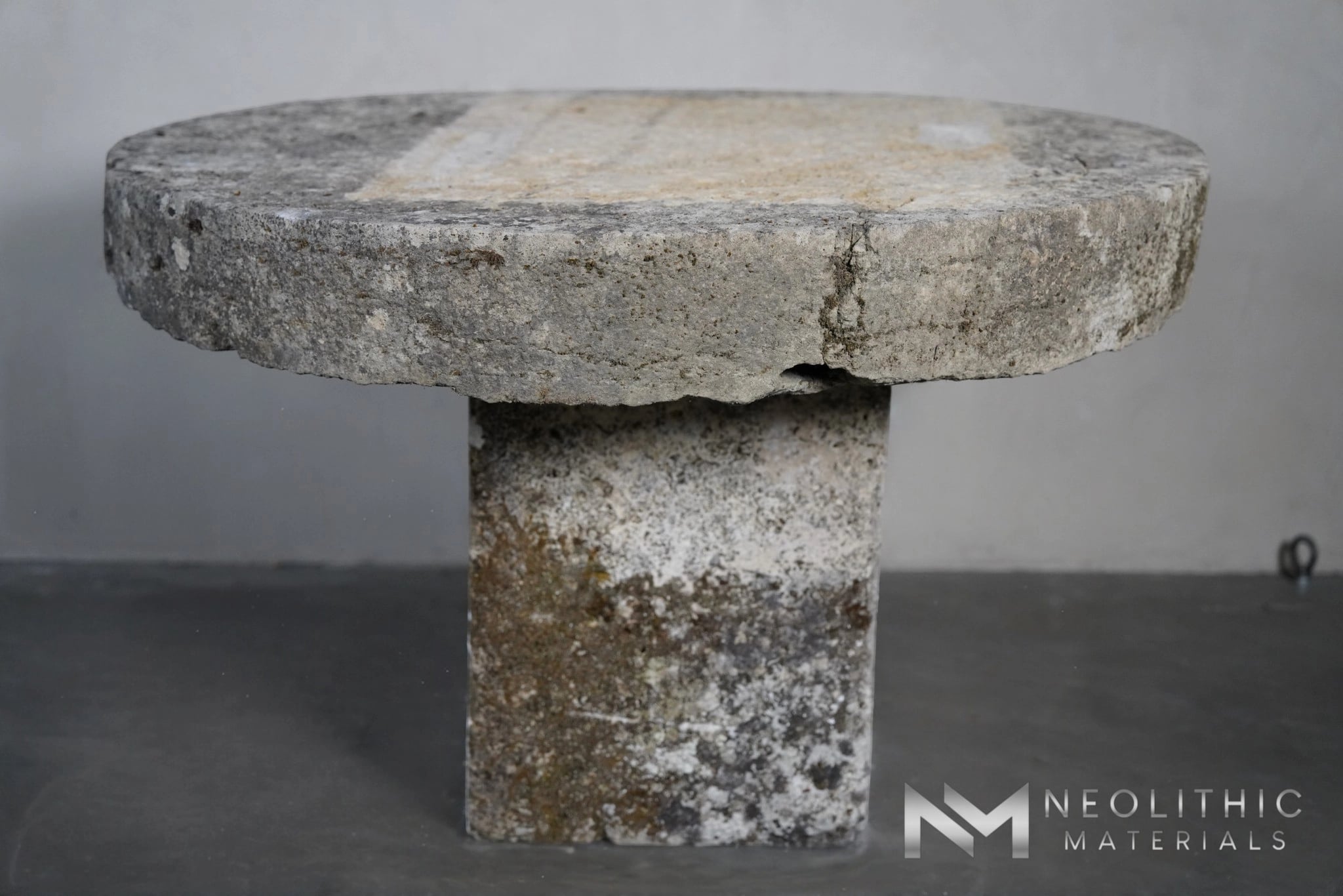 French Antique 19th Century Limestone Slab - Image 4