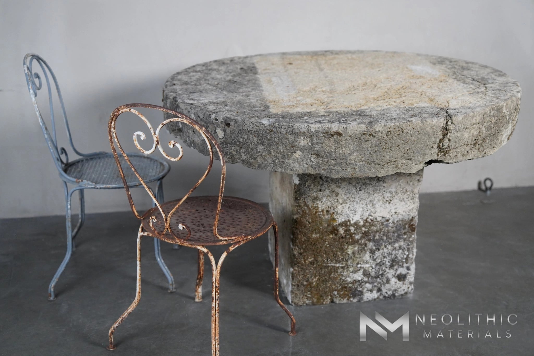 French Antique 19th Century Limestone Slab - Image 6