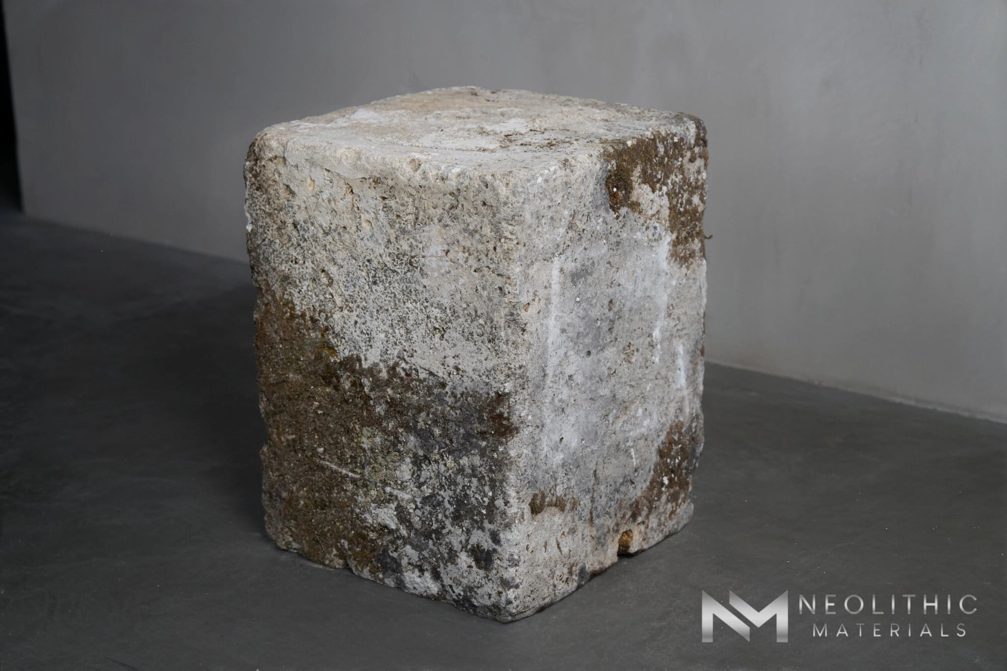 French Antique Limestone Table Base - Image 3