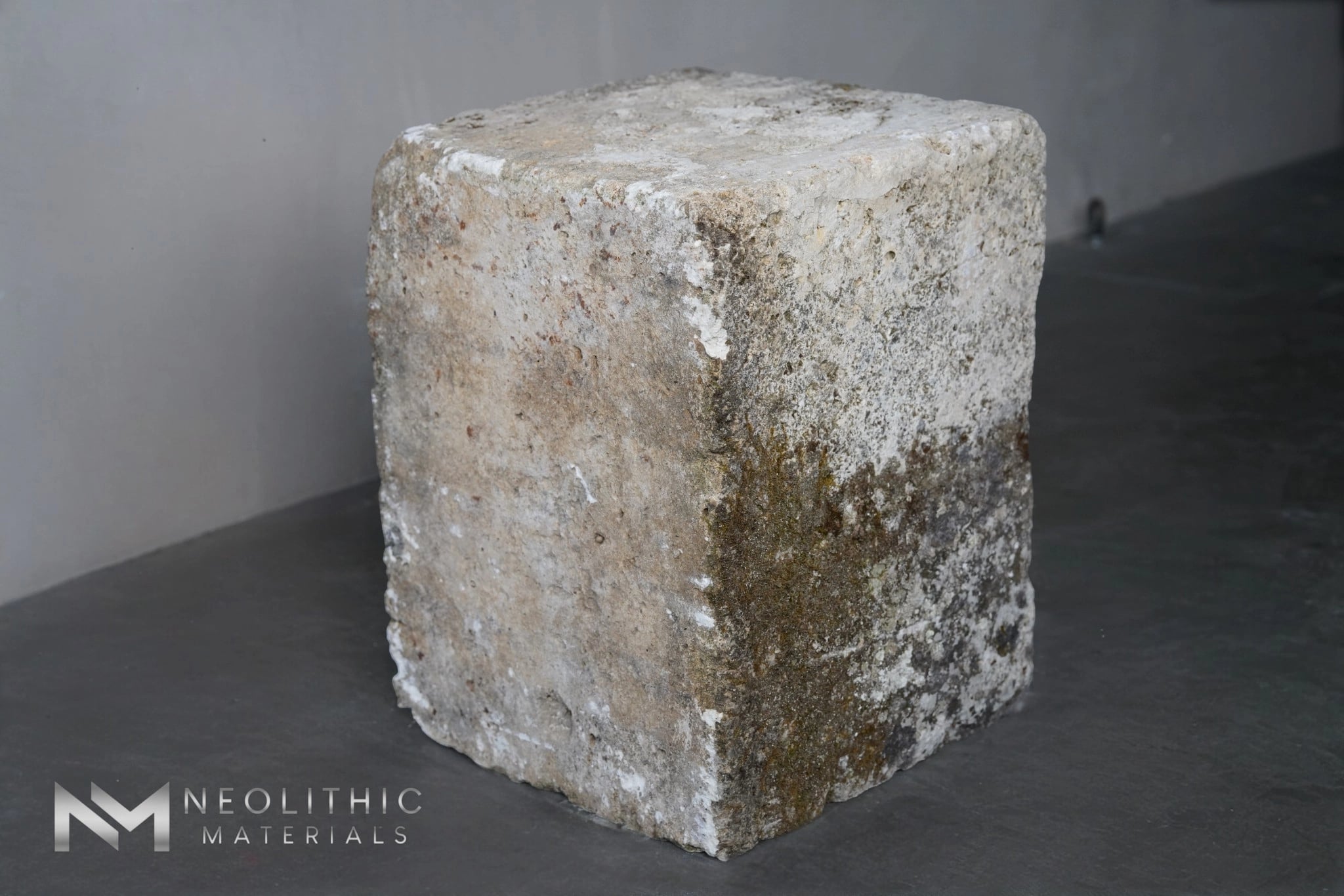 French Antique Limestone Table Base - Image 4