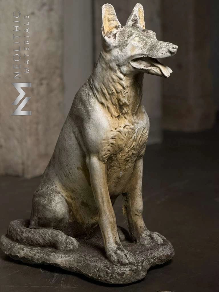 French Antique Cast Dogs - Image 6
