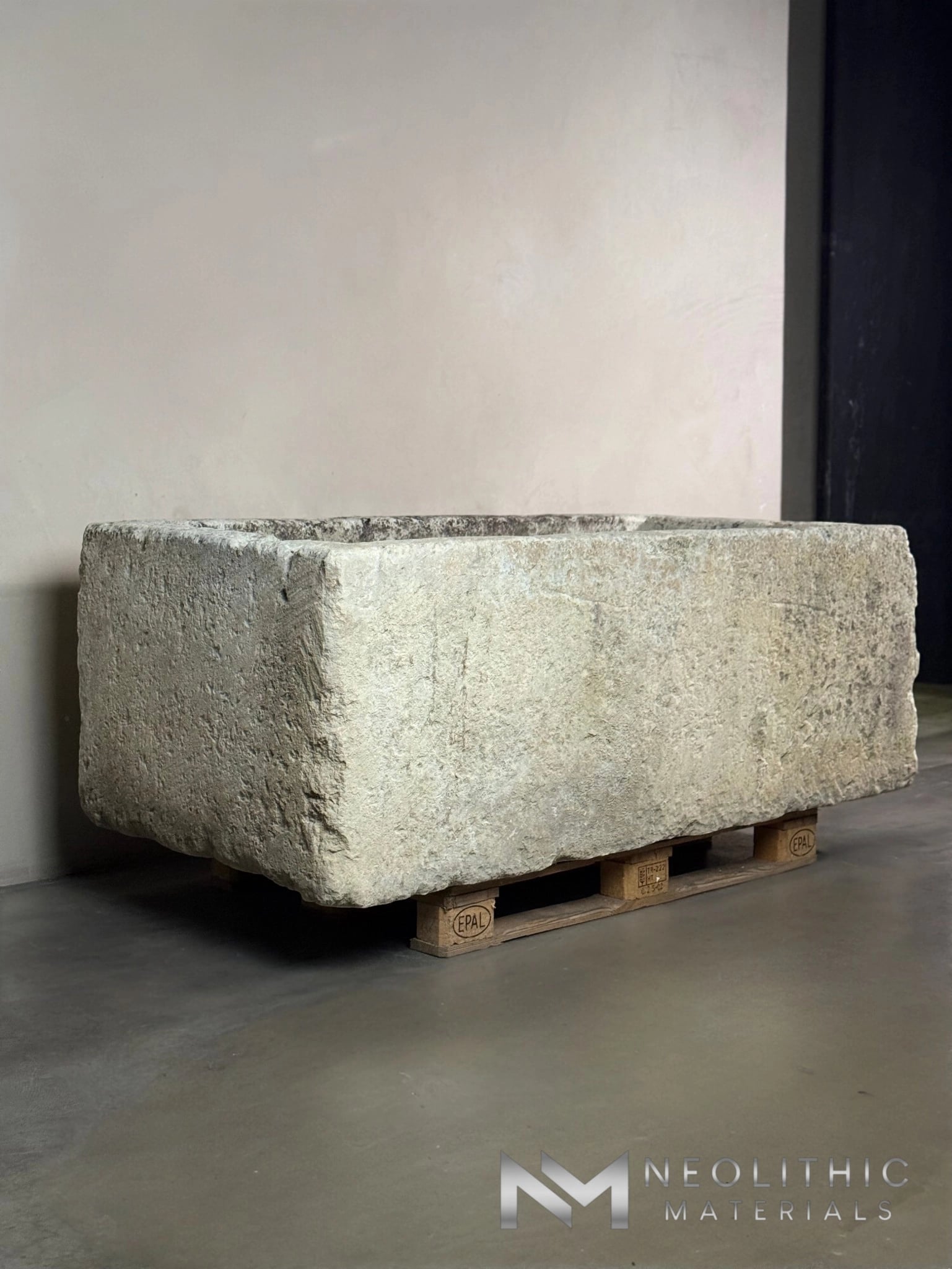 French Antique Limestone Trough - Image 4