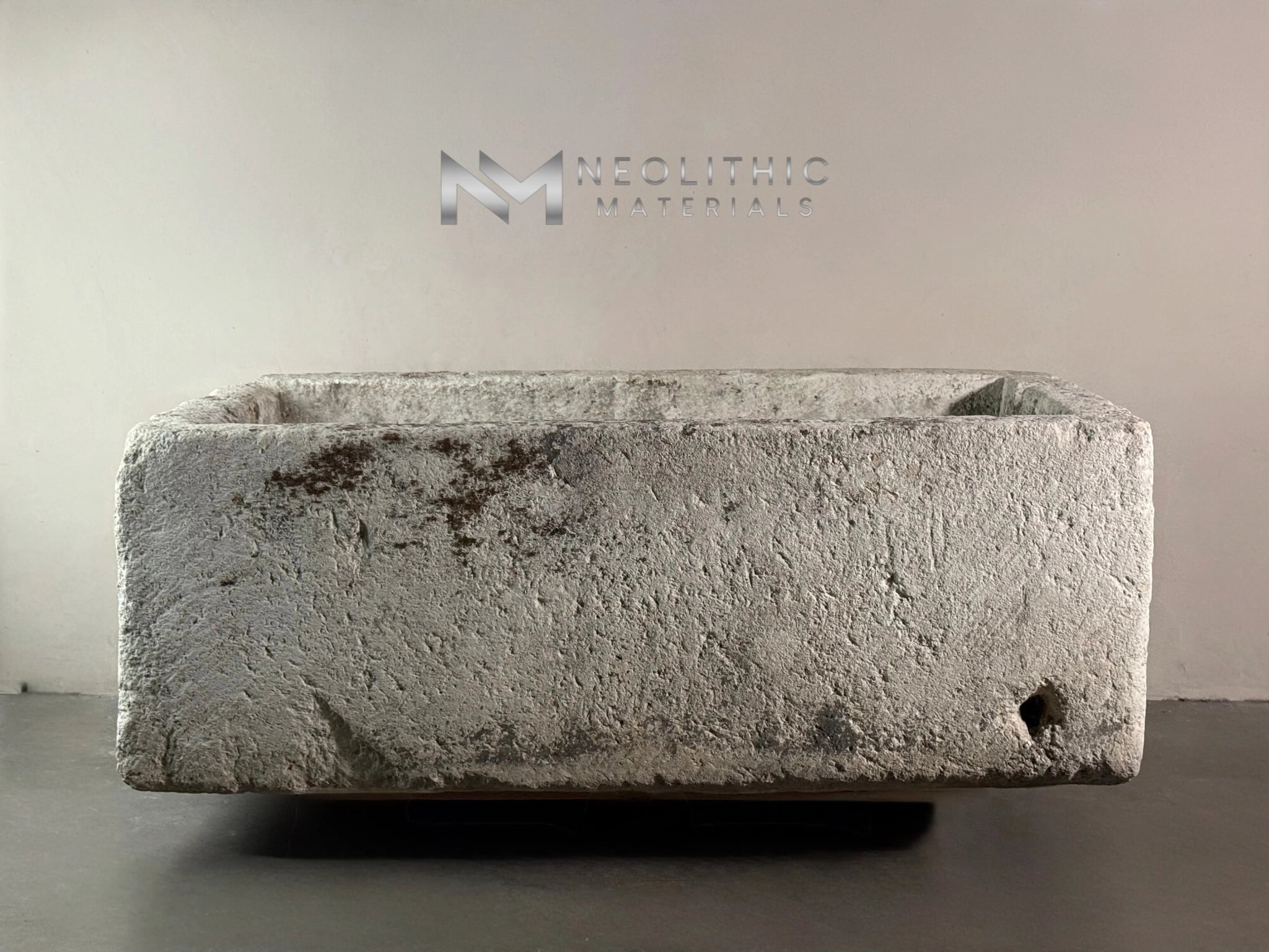 French Antique Limestone Trough - Image 5
