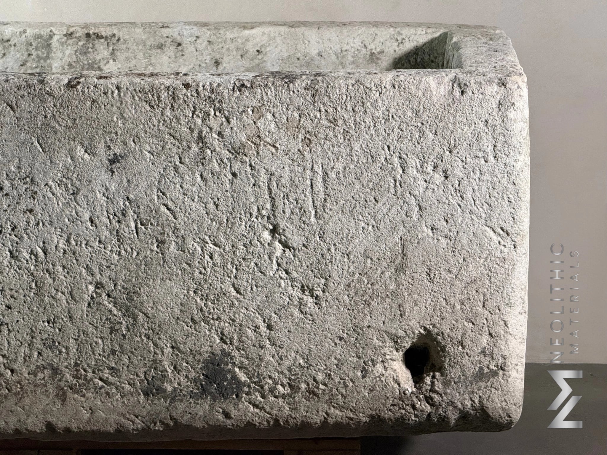French Antique Limestone Trough - Image 6