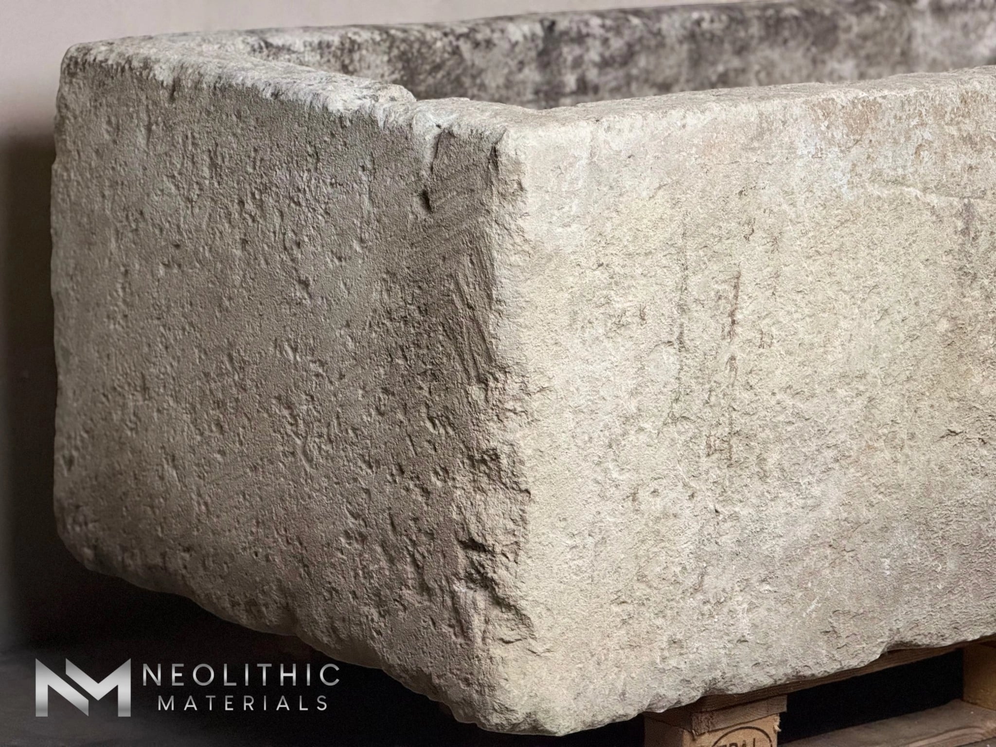 French Antique Limestone Trough - Image 7