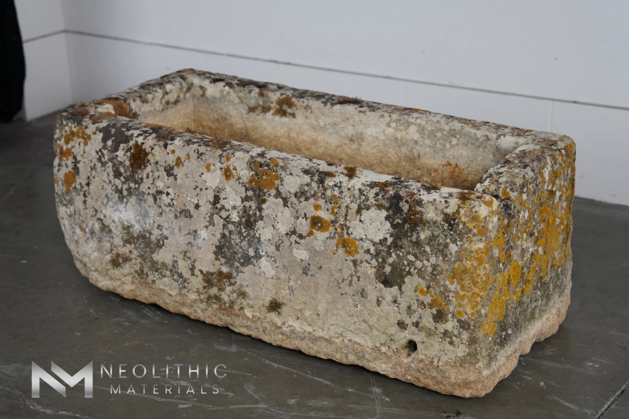French Antique Limestone Trough - Image 3