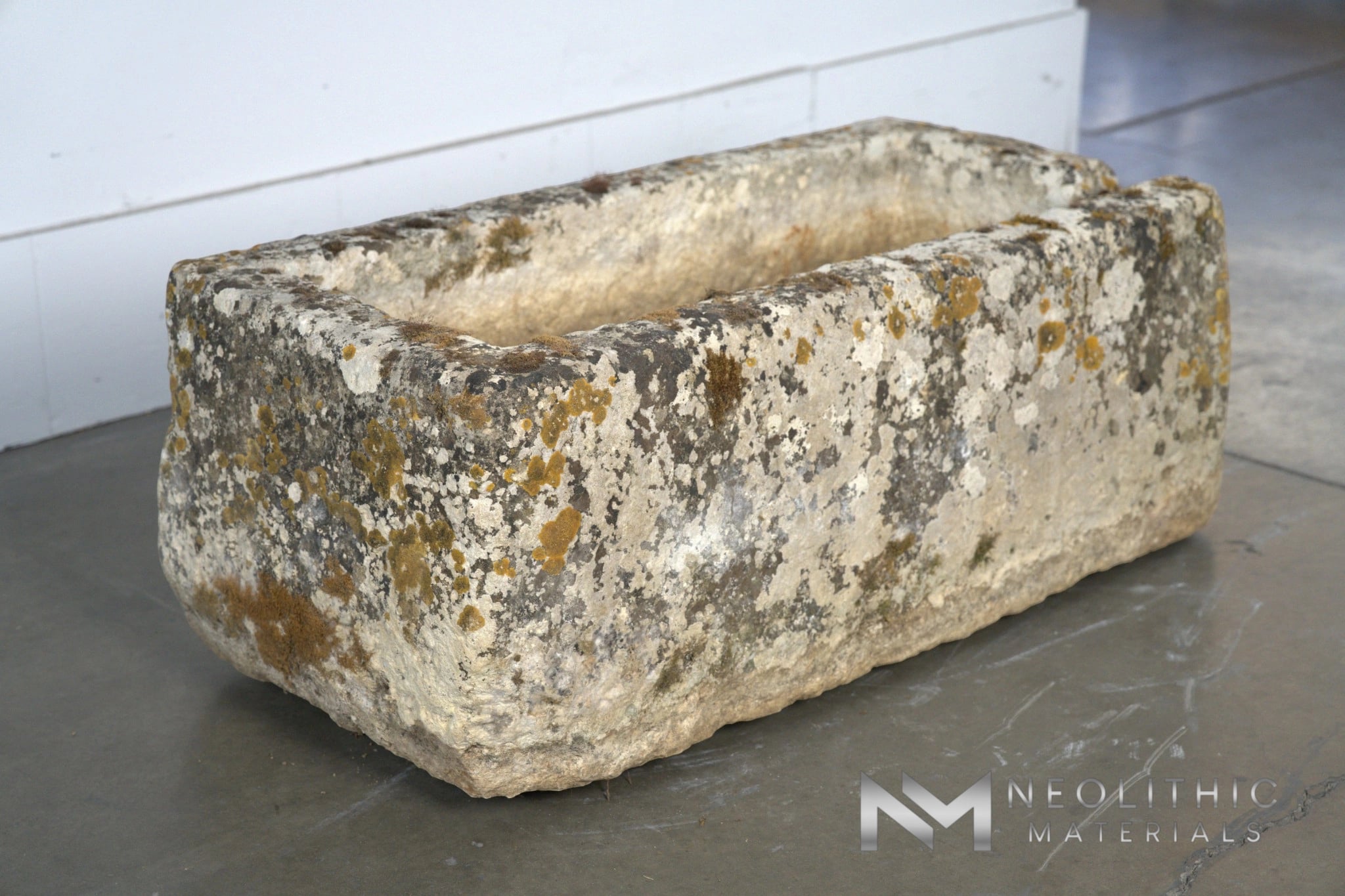 French Antique Limestone Trough - Image 4