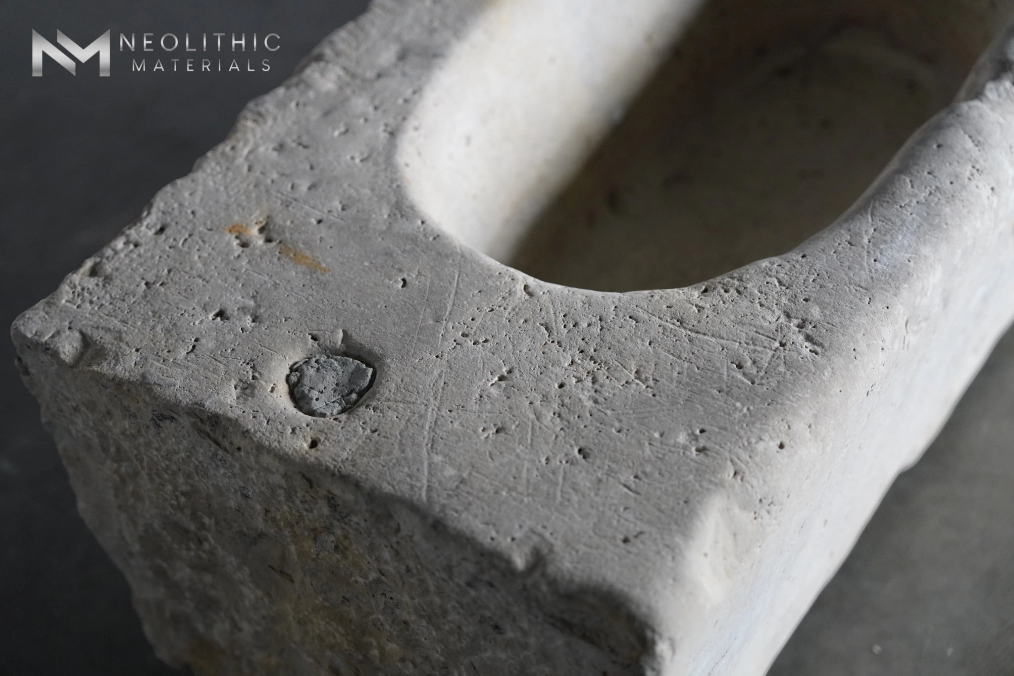 French Antique Limestone Trough - Image 12