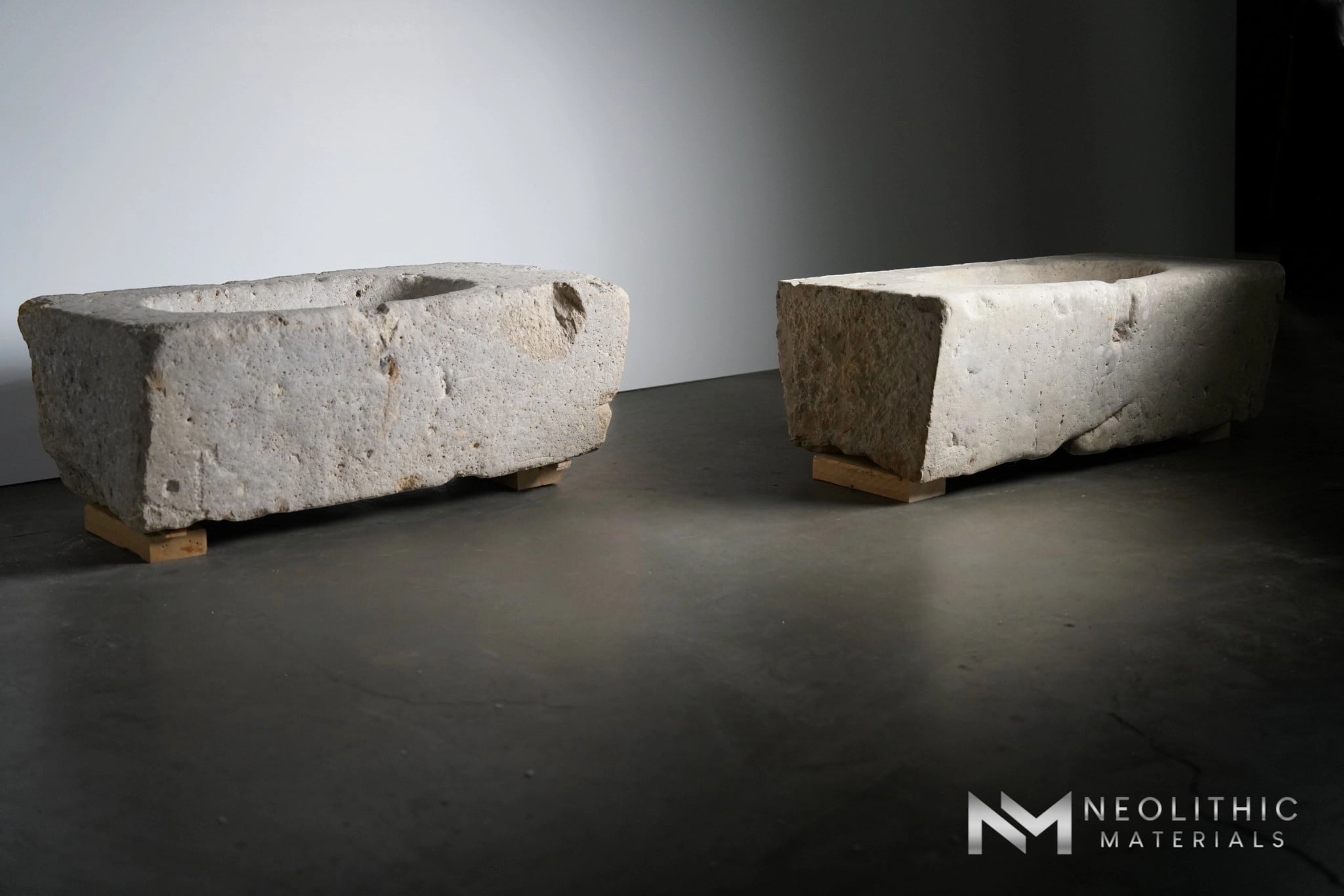 French Antique Limestone Trough - Image 5