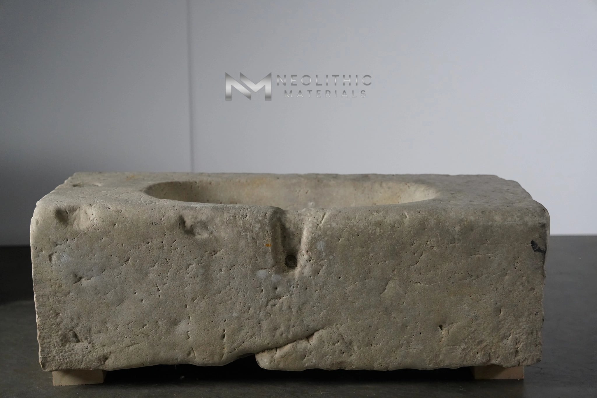 French Antique Limestone Trough - Image 6