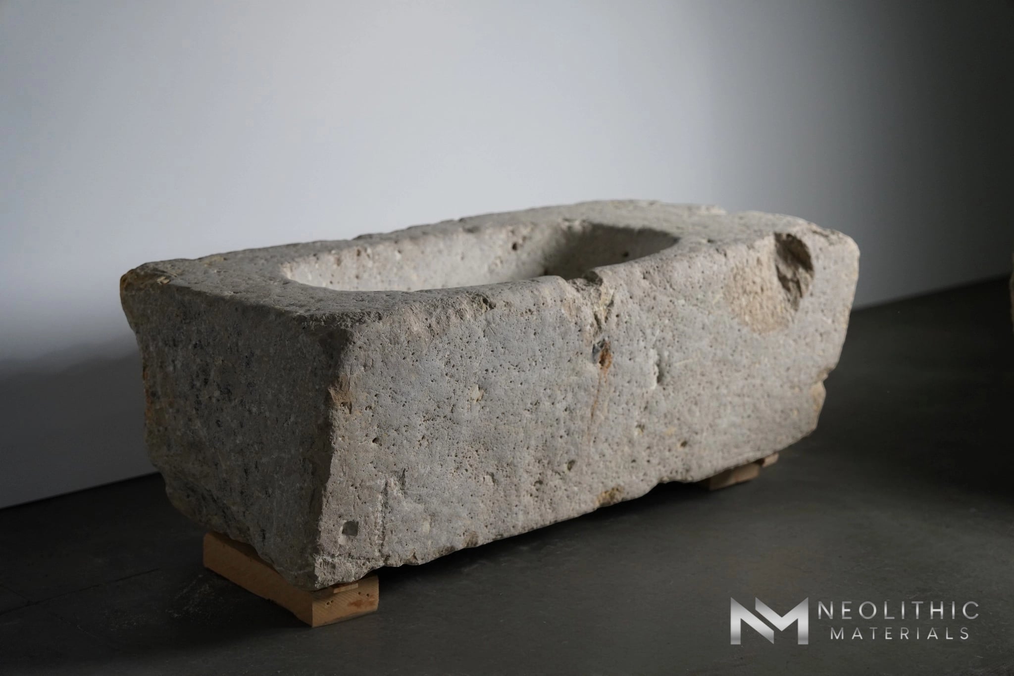 French Antique Limestone Trough - Image 8