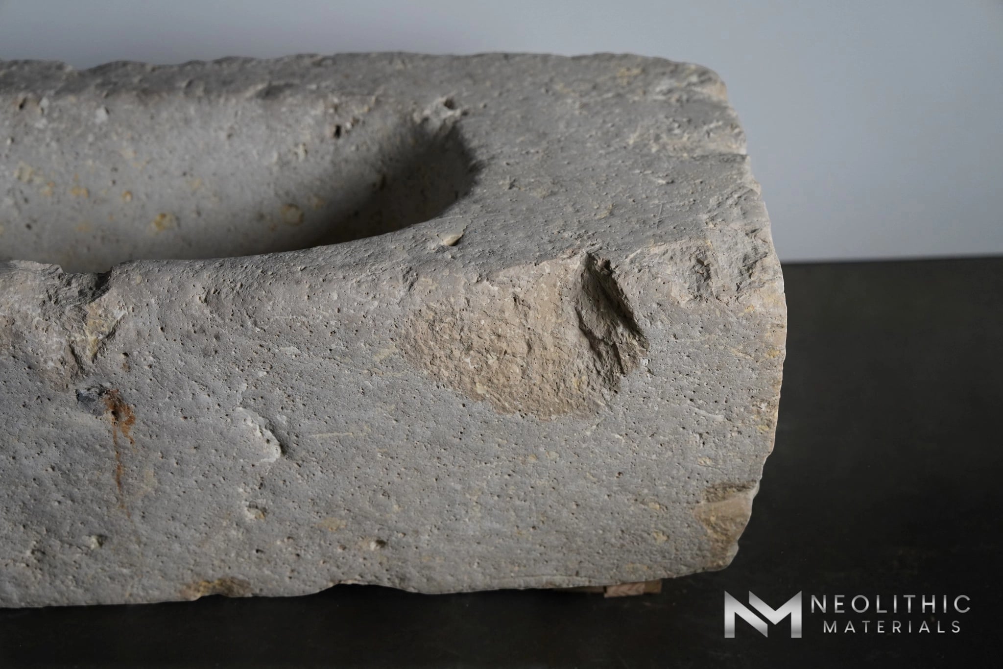 French Antique Limestone Trough - Image 11