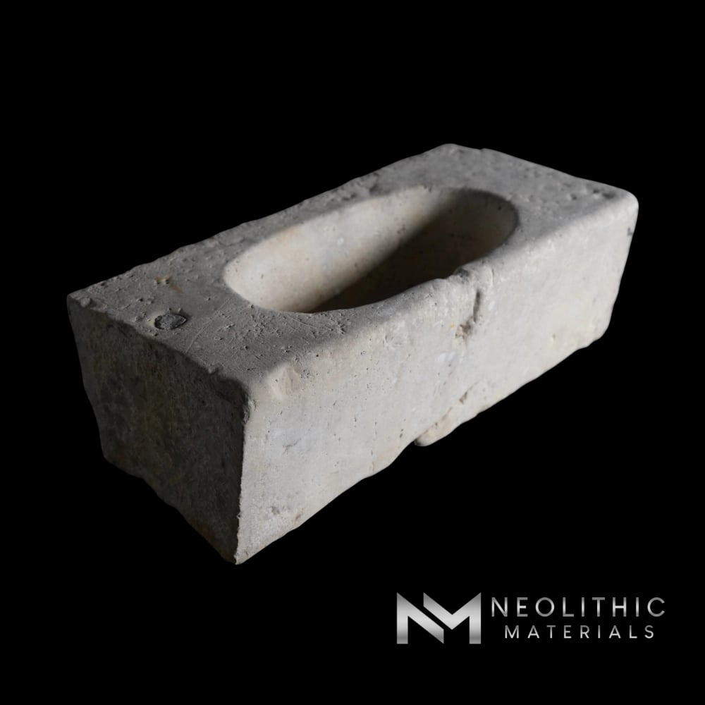 French Antique Limestone Trough