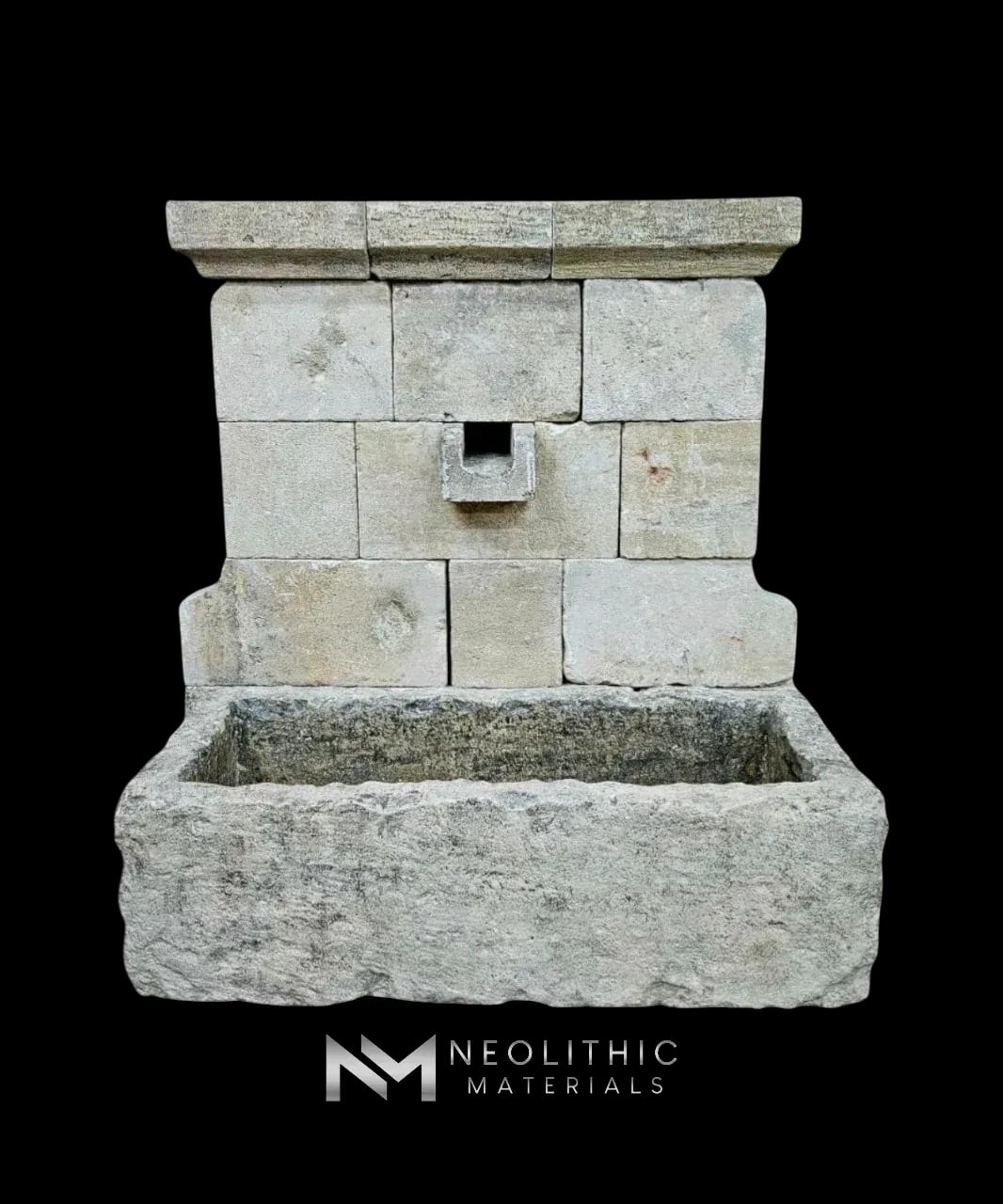 Reclaimed Limestone Fountain - Image 1