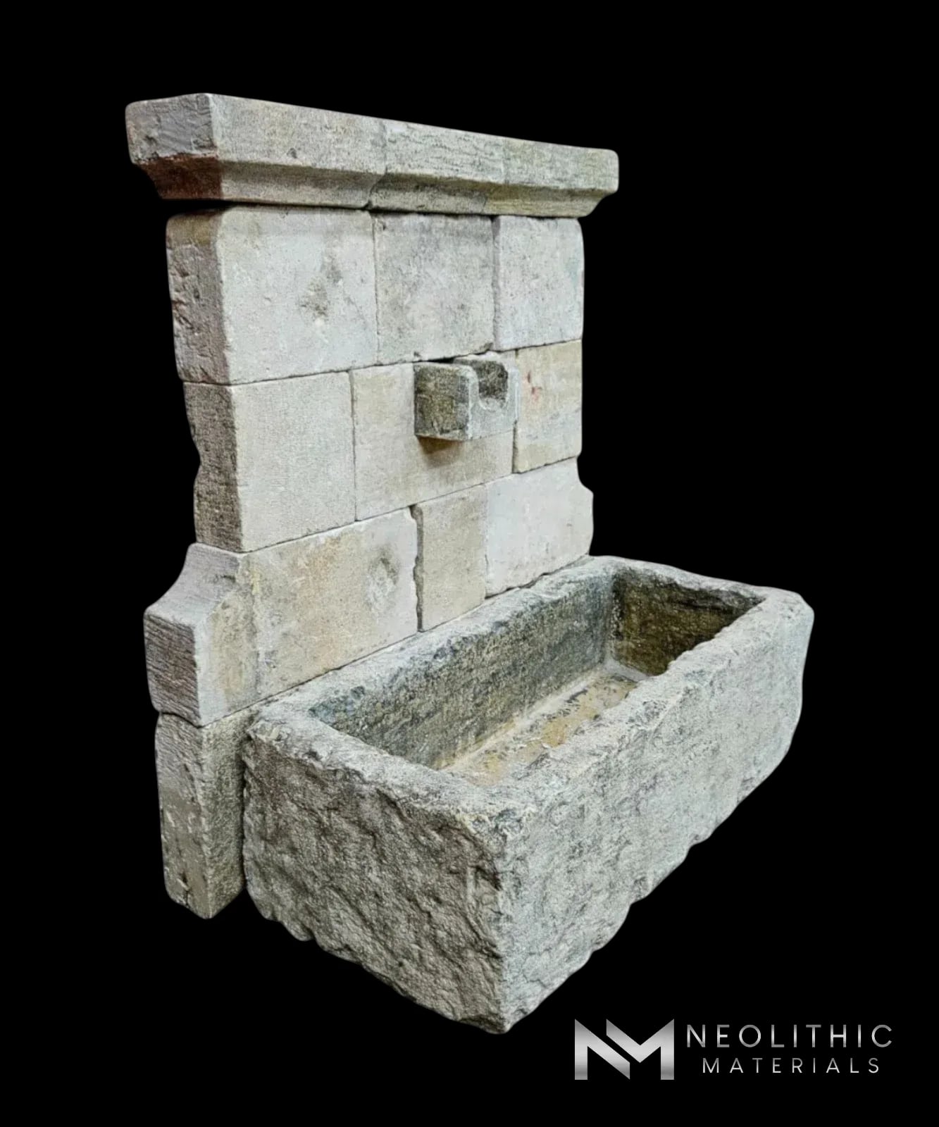 Reclaimed Limestone Fountain - Image 4