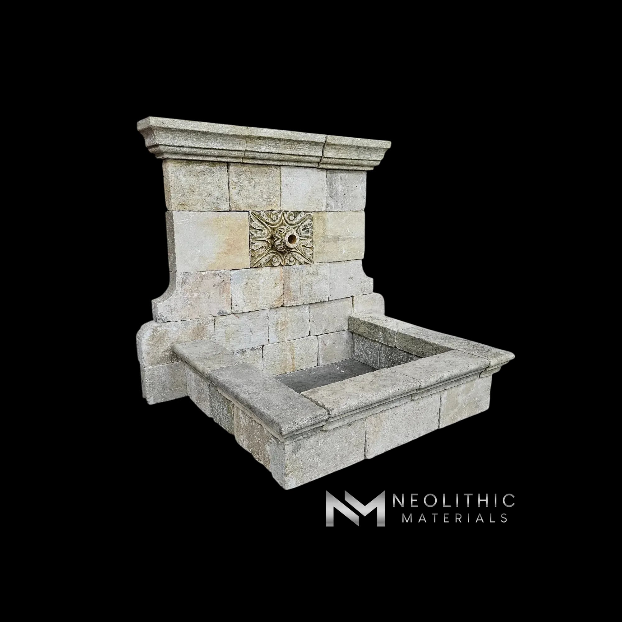 Reclaimed Limestone Fountain - Image 2