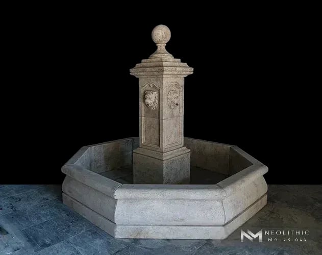 Limestone Fountain - Image 2