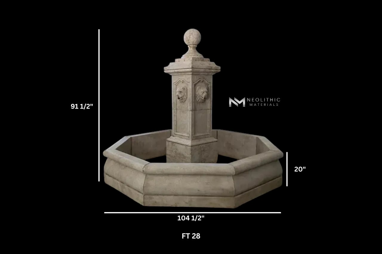 Limestone Fountain - Image 4